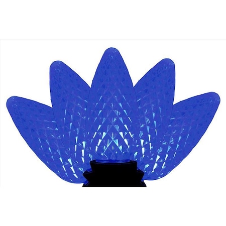 Celebrations Celebrations Platinum LED C9 Blue 25 ct String Christmas Lights 25 ft. C925FBLA